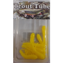 1" Trout Tube 10 pack - Corn Yellow