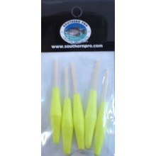 1.5" Chartreuse Peg Float  5 Pack