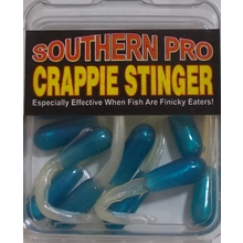 2 Umbrella Crappie Tubes - 25 Pack Black/White :: Southern Pro Tackle