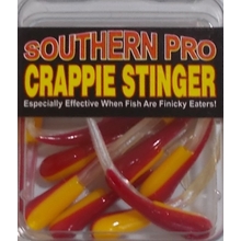 1.5 Crappie Stinger 10 pack Red/Yellow/Pearl :: Southern Pro Tackle