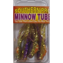 2" Minnow Tube 6 pack  Tiger Candy